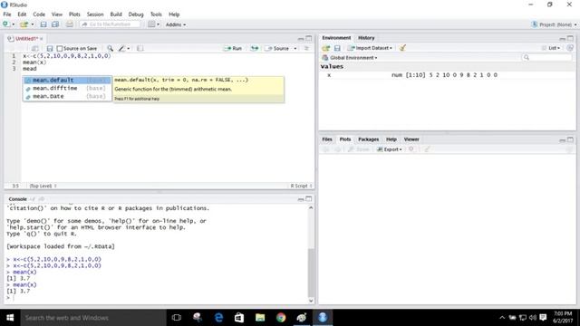 Calculating Mean, Median, Range, Minimum and Maximum using R studio смотреть онлайн