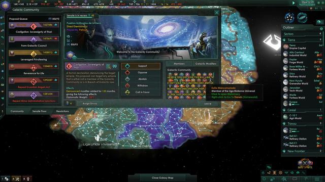 Stellaris Federations Gameplay en Español #149 - Abatido en combate смотреть онлайн