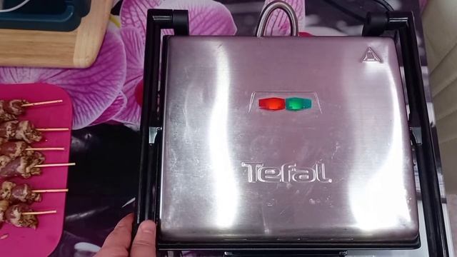 Как приготовить куриные сердечки на электрогриле Tefal | Рецепт приготовления куриных сердечек смотреть онлайн