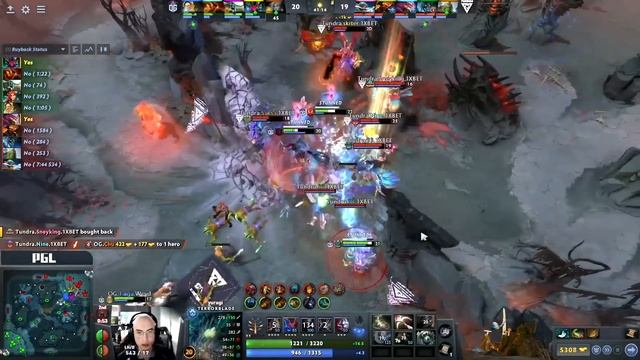 OG are all looking at Nine, but it's just a BAIT for 33 to do the 5 sec CHAIN STUN смотреть онлайн