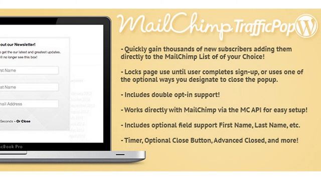 Mail Chimp Traffic Pop for WordPress | Codecanyon Scripts and Snippets смотреть онлайн