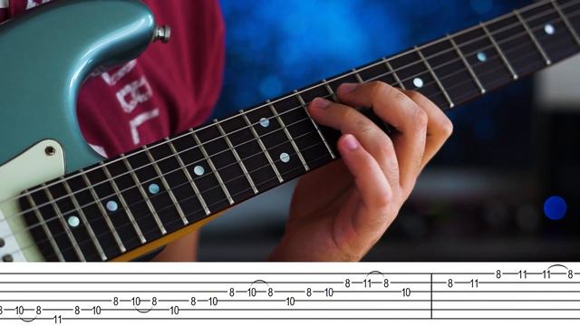 Minor Pentatonic Scale Pattern - Key: Cm! смотреть онлайн