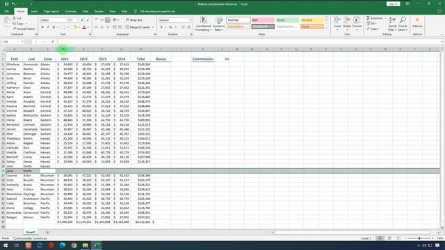 Microsoft Excel - Inserting, Deleting, and Hiding Cells смотреть онлайн