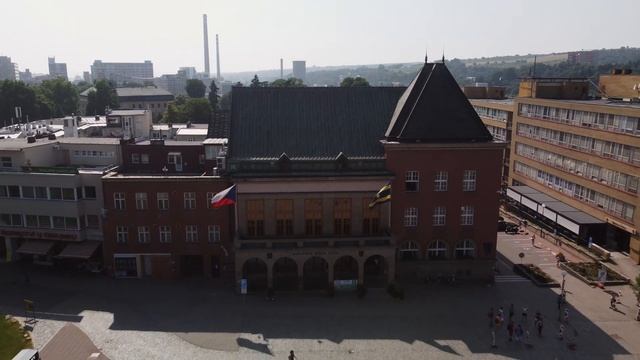 Zlín, Czech Republic - by drone смотреть онлайн