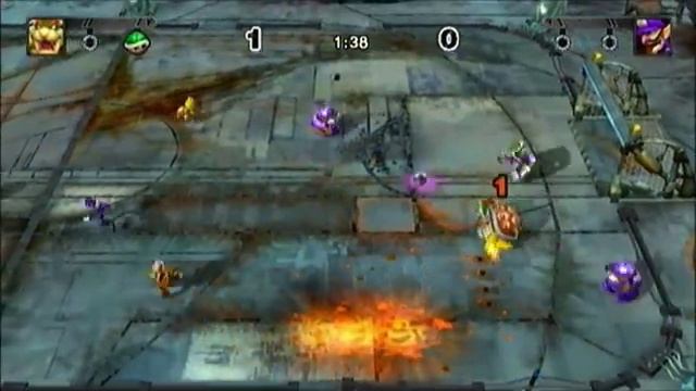 Mario Strikers Charged - Bowser and the Fire Cup (1/2) смотреть онлайн