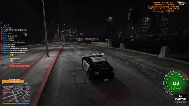? STREAM GTA 5 RP LAMESA ПАТРУЛЬНЫЙ КОП? смотреть онлайн