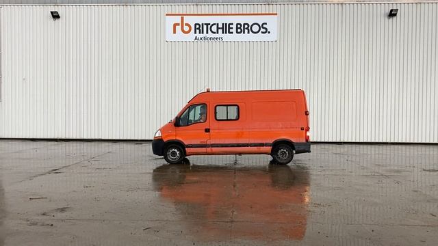 2007 Renault Master 100dCi Crew Cab Van I St Aubin, France Auction - 7 & 8 December смотреть онлайн