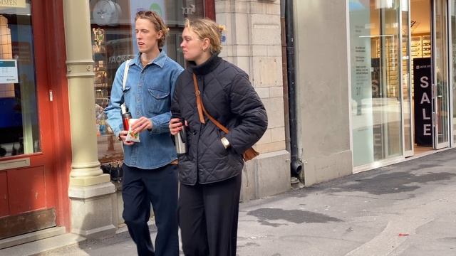 What Are People Wearing in Stockholm/ Spring Street Style/ How to dress Scandinavian смотреть онлайн