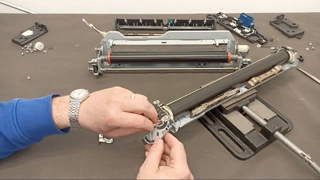 Ricoh MPC 2503 2011 2003 Fuser error SC-549, SC-584 repair reset смотреть онлайн