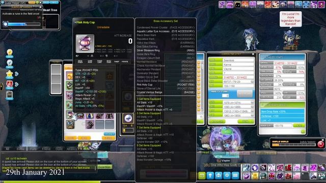 Maplestory F2P Series: Ep23: Node gains are over 9000 смотреть онлайн