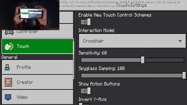 How To Change New MCPE Controls (Handcam) смотреть онлайн
