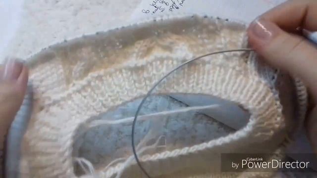 МК Детский джемпер регланом сверху с ростком "Первый снег" спицами. Часть 3. Реглан. смотреть онлайн
