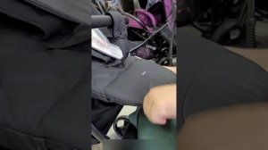 Как снять ткань для стирки в коляске Carrello Bravo