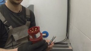 Установка Розетки 380v (папа-мама) своими руками