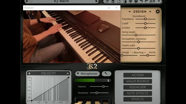 Pianoteq 8 K2 warm auf Kawai KDP 120 смотреть онлайн