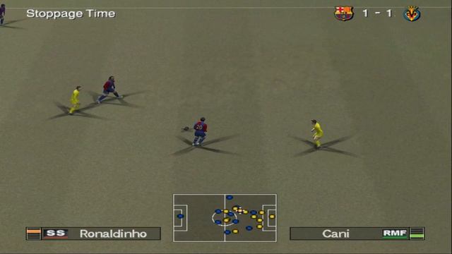 PES 2006 [PCSX2] | F.C. Barcelona - Villarreal C.F. (3-2) Match [English Speaker] смотреть онлайн