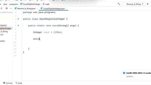 Count Number Of Digits In An Integer without converting into String смотреть онлайн