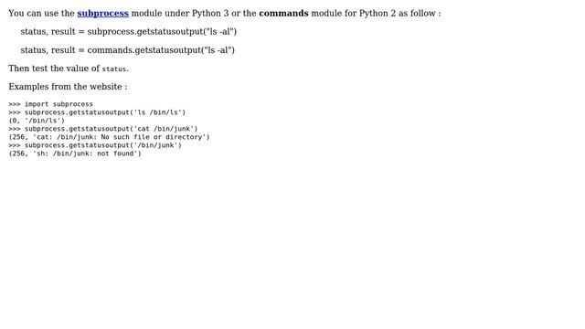Python: Check existence of shell command before execution (4 Solutions!!) смотреть онлайн