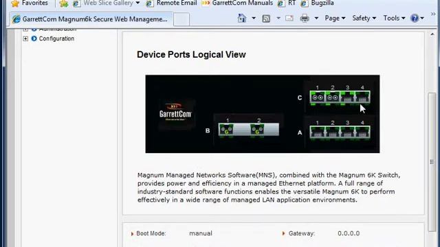 GarrettCom: Using the 6K GUI for the first time & IP Settings смотреть онлайн