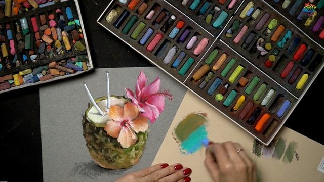 Мягкая или твердая? Какая и для чего? - Юлия Капустина про сухую пастель смотреть онлайн