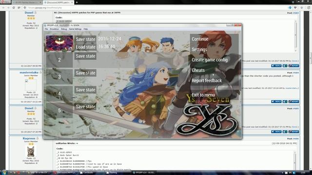 PPSSPP - How to apply 60FPS cwcheat codes/patches смотреть онлайн