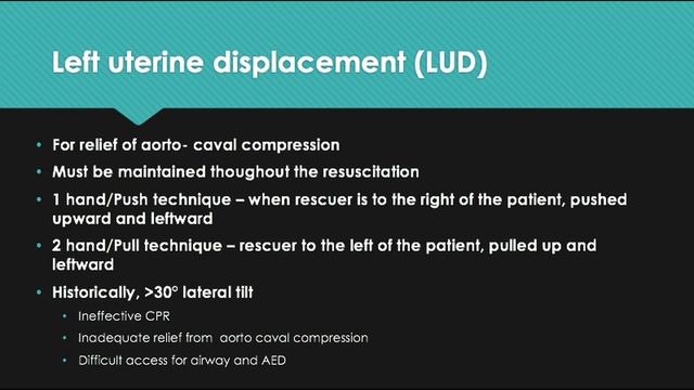 Maternal Collapse and CPR in Pregnant women; Perimortem Caesarean section смотреть онлайн