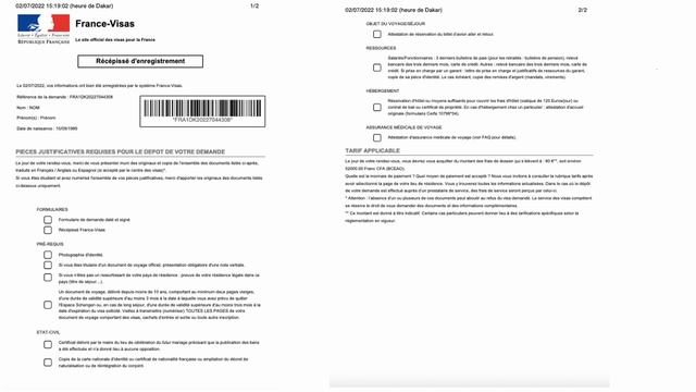 Tuto pour effectuer sa demande de visa en vue de mariage avec un.e français.e смотреть онлайн
