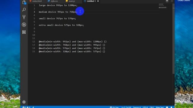 Psd To Html With Bootstrap Part 05 - Bootstrap Media QueryTutorial In Bangla смотреть онлайн