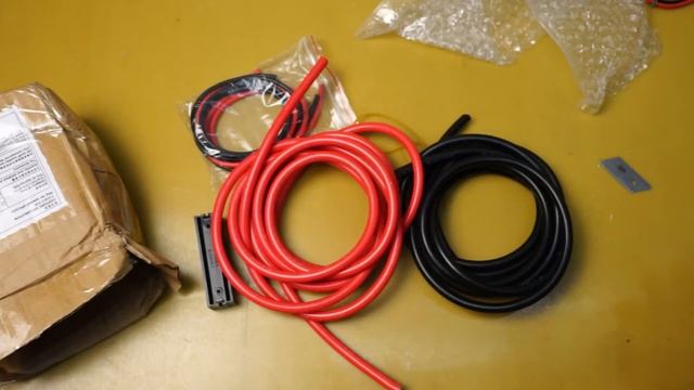 Распаковка силиконовых проводов для тестов аккумуляторов при отрицательных температурах смотреть онлайн