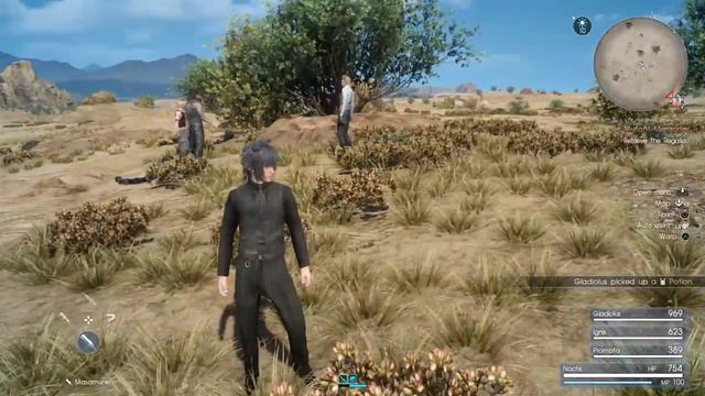 FINAL FANTASY XV - Prompto does the Victory Fanfare Song смотреть онлайн