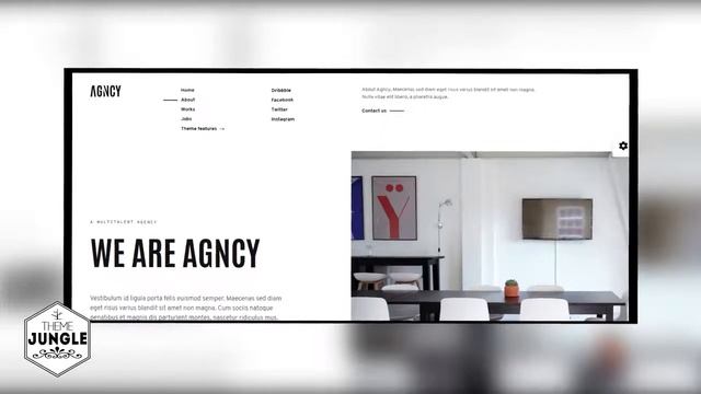Agncy│Creative & Modern Portfolio WordPress Theme + Download смотреть онлайн