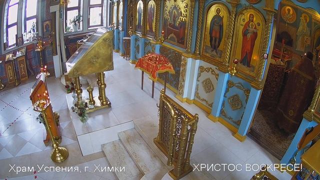 Пасхальные часы. Литургия, Молебен и Крестный Ход. смотреть онлайн