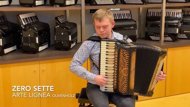 Zero Sette Arte Lignea Klangprobe Akkordeon/Accordion смотреть онлайн