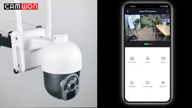 🚀CAMWON Tuya Smart 4G SIM Card Solar Panel Pan Tilt Camera (How it work) смотреть онлайн
