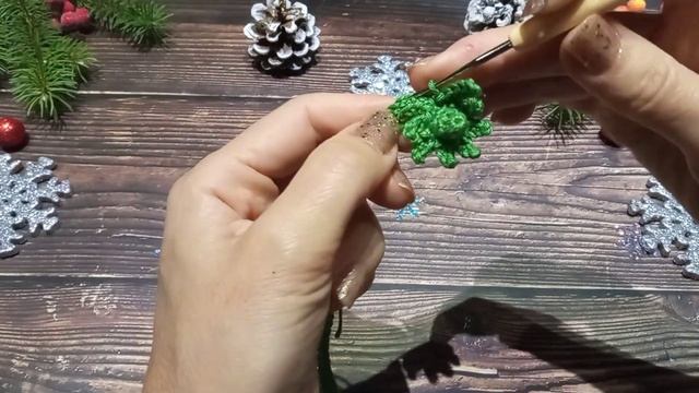 Елочка крючком | Вязаная елочка ? смотреть онлайн