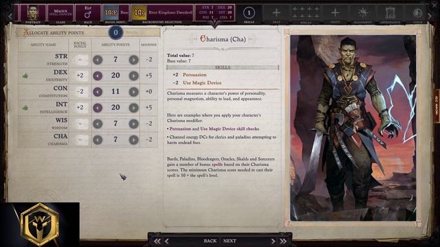 Pathfinder: WotR - Spell Dancer Magus Starting Build - Beginner's Guide [2021] [1080p HD] смотреть онлайн