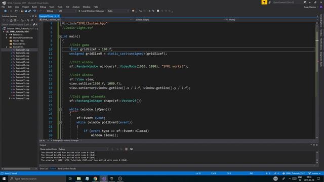 SFML C++ Tutorial 21 | Views, Grids, Tilemaps and Mouse positions! (PART 1) смотреть онлайн