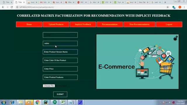 Correlated Matrix Factorization for Recommendation | Python IEEE Project | 9516090929 | Vijayawada смотреть онлайн