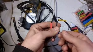 Автомобильный компрессор - удлинение провода с крокодилами/Car Air Compressor - Crocodile Wire Exte