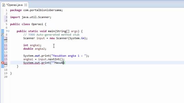 Java Tutorial #6 : Menerima Inputan Keyboard смотреть онлайн