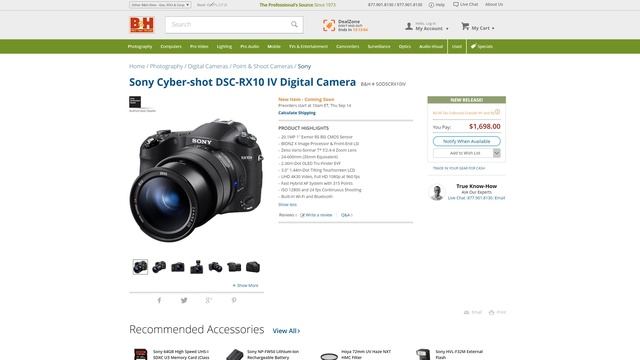 Sony RX10IV (DSC-RX10M4) Preview смотреть онлайн