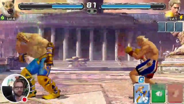 KING GAMEPLAY!!! TEKKEN MOBILE смотреть онлайн