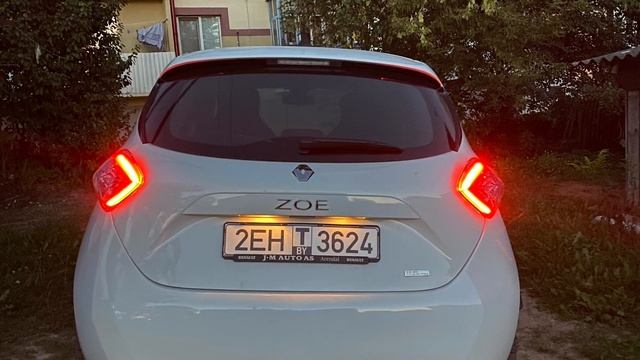 Renault Zoe electric 80km/h (-21C). смотреть онлайн
