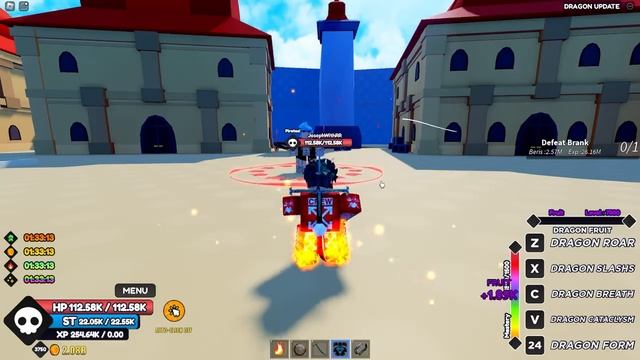 Dragon Fruit Full Showcase in One Fruit Simulator смотреть онлайн