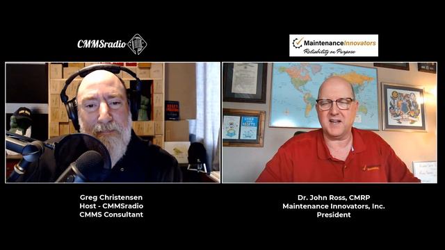 Dr John Ross on CMMS radio discussing the organizational benefits of implementing a CMMS смотреть онлайн