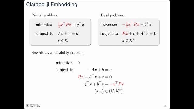Interior-point conic optimization with Clarabel.jl | Paul Goulart | JuliaCon 2022 смотреть онлайн