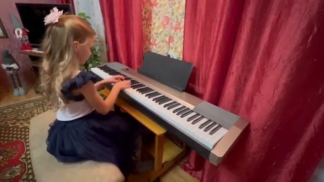 Діана Глущенко . 3 клас . Викладач Решетова Інна Іванівна . «Сольфеджіо» Ф. Е. Бах. смотреть онлайн