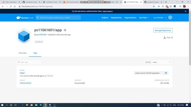 Docker-push and pull смотреть онлайн