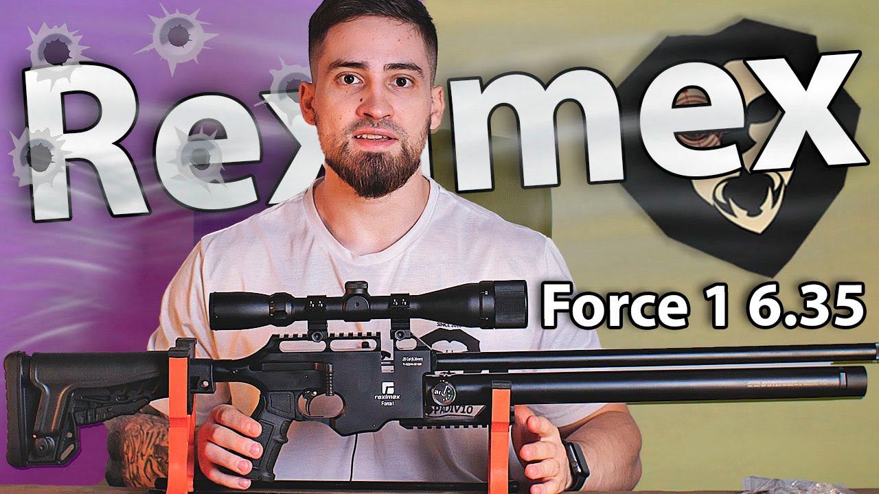 PCP Reximex Force 1 6.35 мм (3 Дж, пластик) видео обзор смотреть онлайн