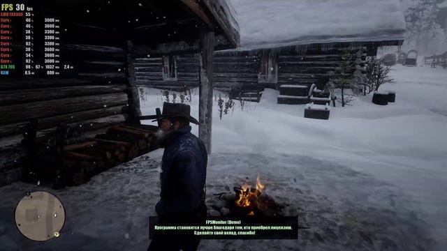 Red Dead Redemption 2 GTX 780 + AMD FX 8300 смотреть онлайн